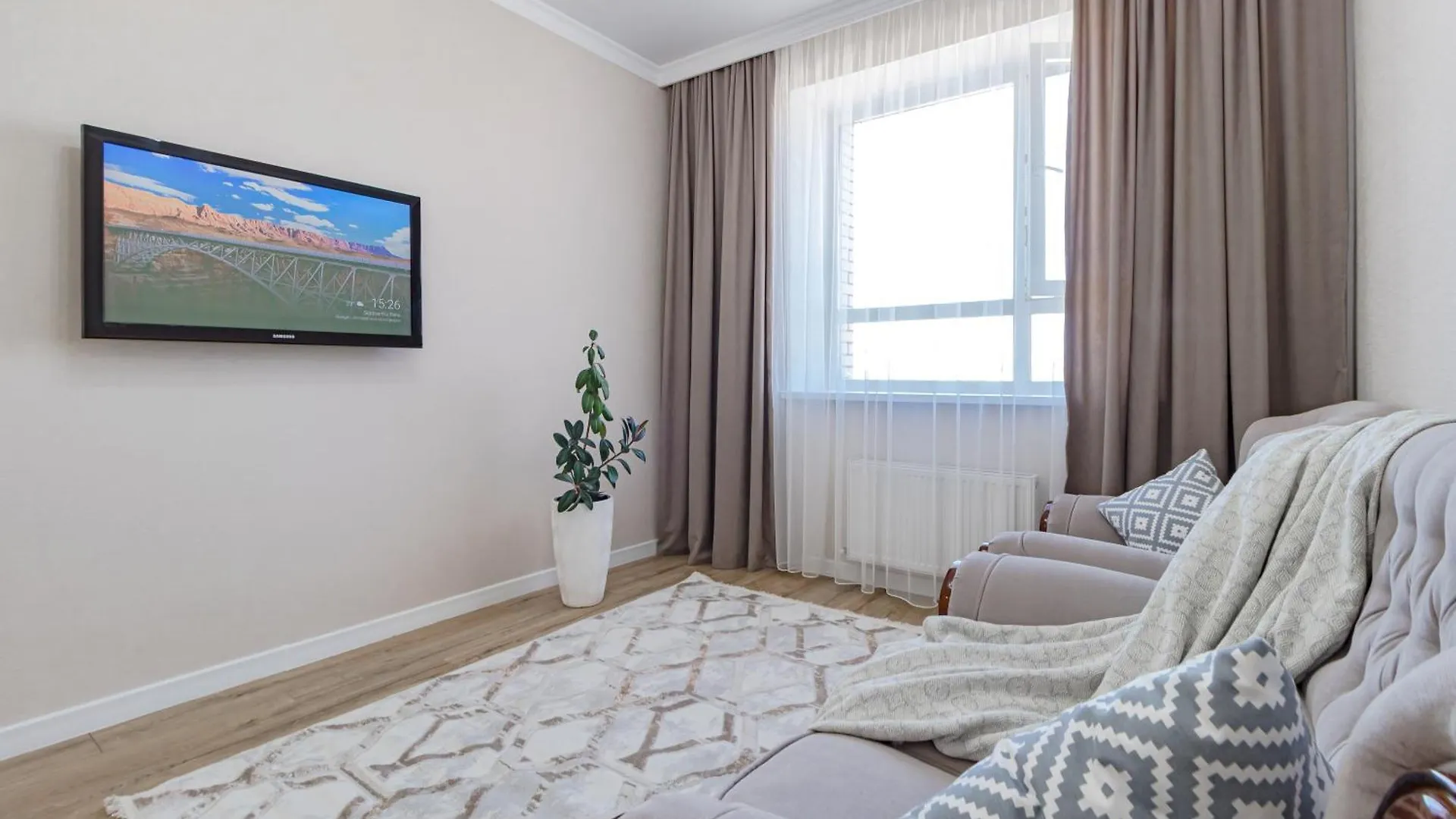 Apartment Новая, Уютная 1-Комн. Квартира Жк Dastur Nur-Sultan