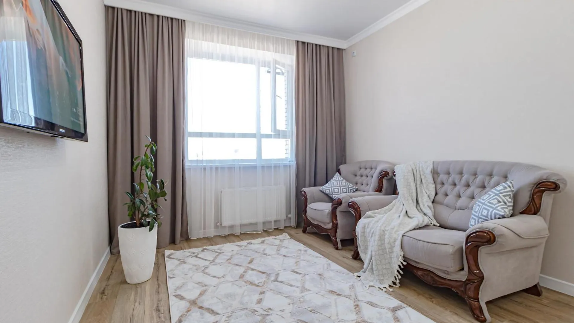 Новая, Уютная 1-Комн. Квартира Жк Dastur Nur-Sultan  Apartment